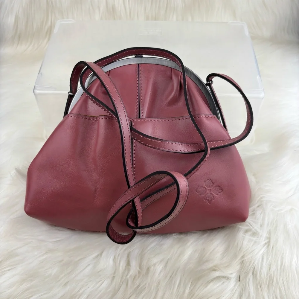 Patricia Nash Burgundy Crossbody Bag - Picture 3 of 13